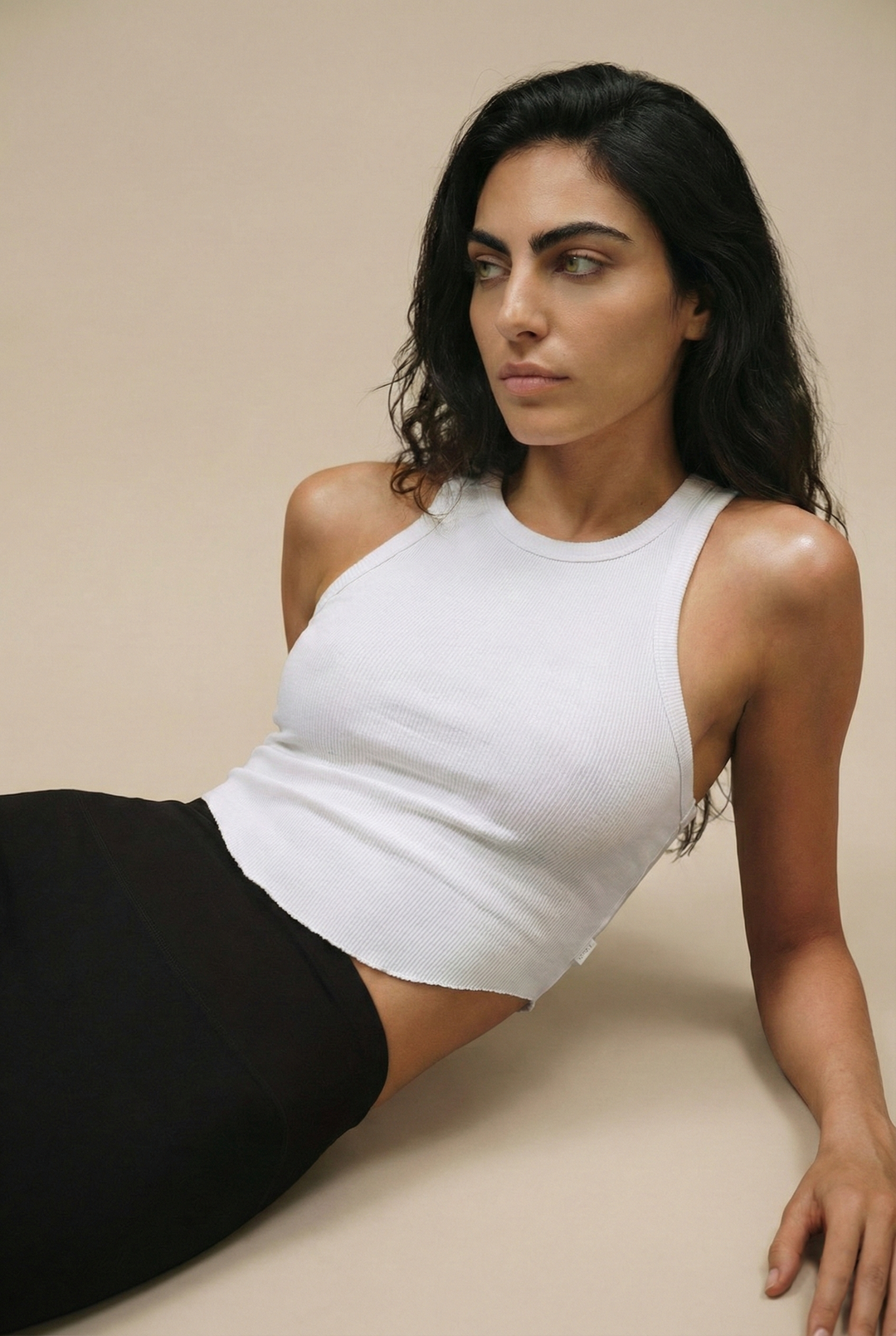 גופיית קרופ TCZ - לבן