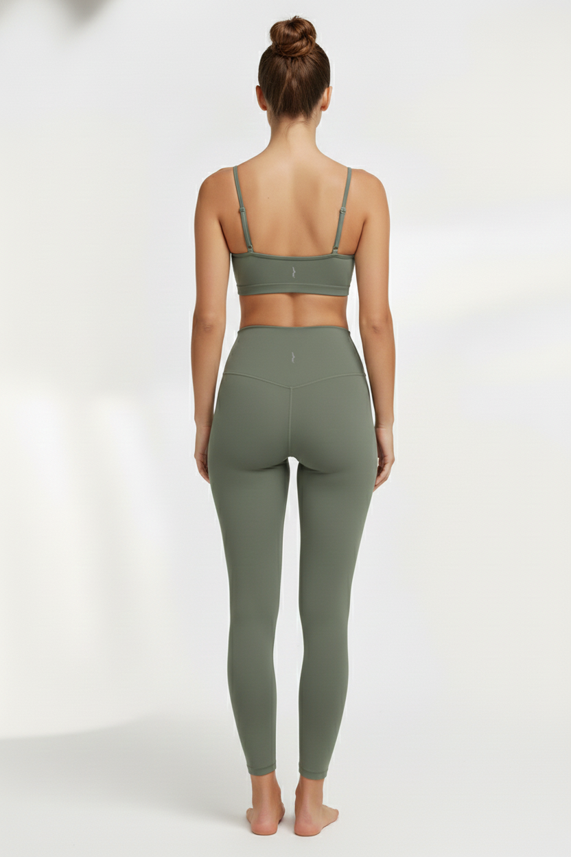 טייץ ארוך HEAT - ירוק קקטוס