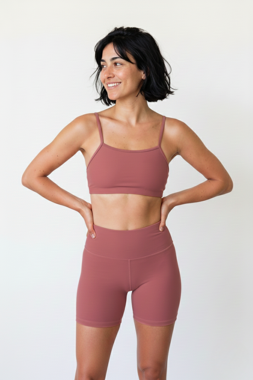 טייץ בייקר HEAT - ורוד חמרה