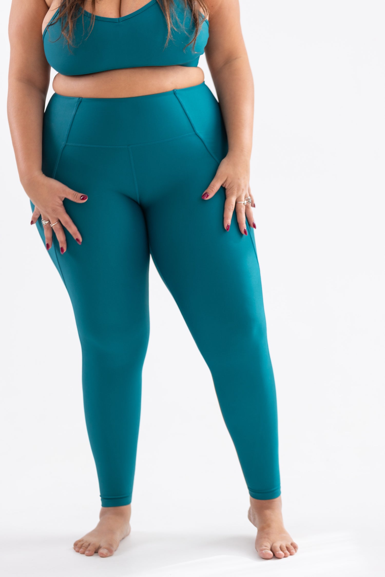 טייץ ארוך SHAPE - טורקיז