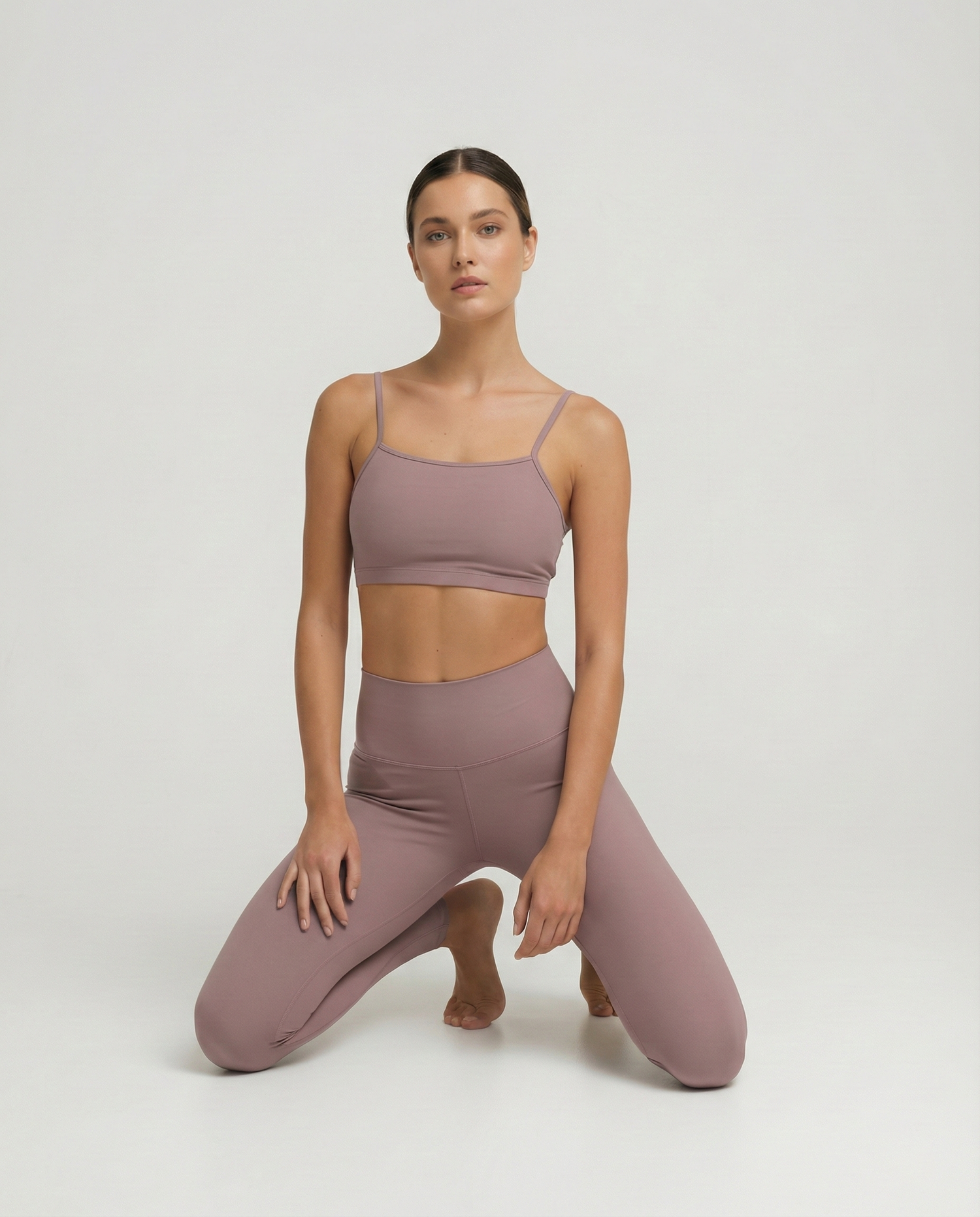 טייץ ארוך HEAT - לילך