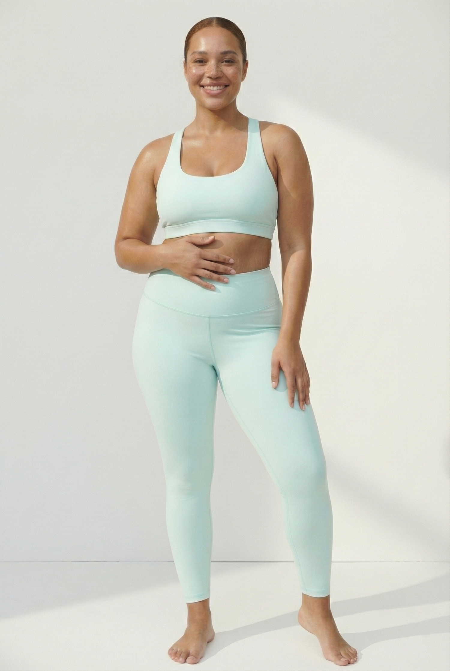 טייץ ארוך POWER - תכלת