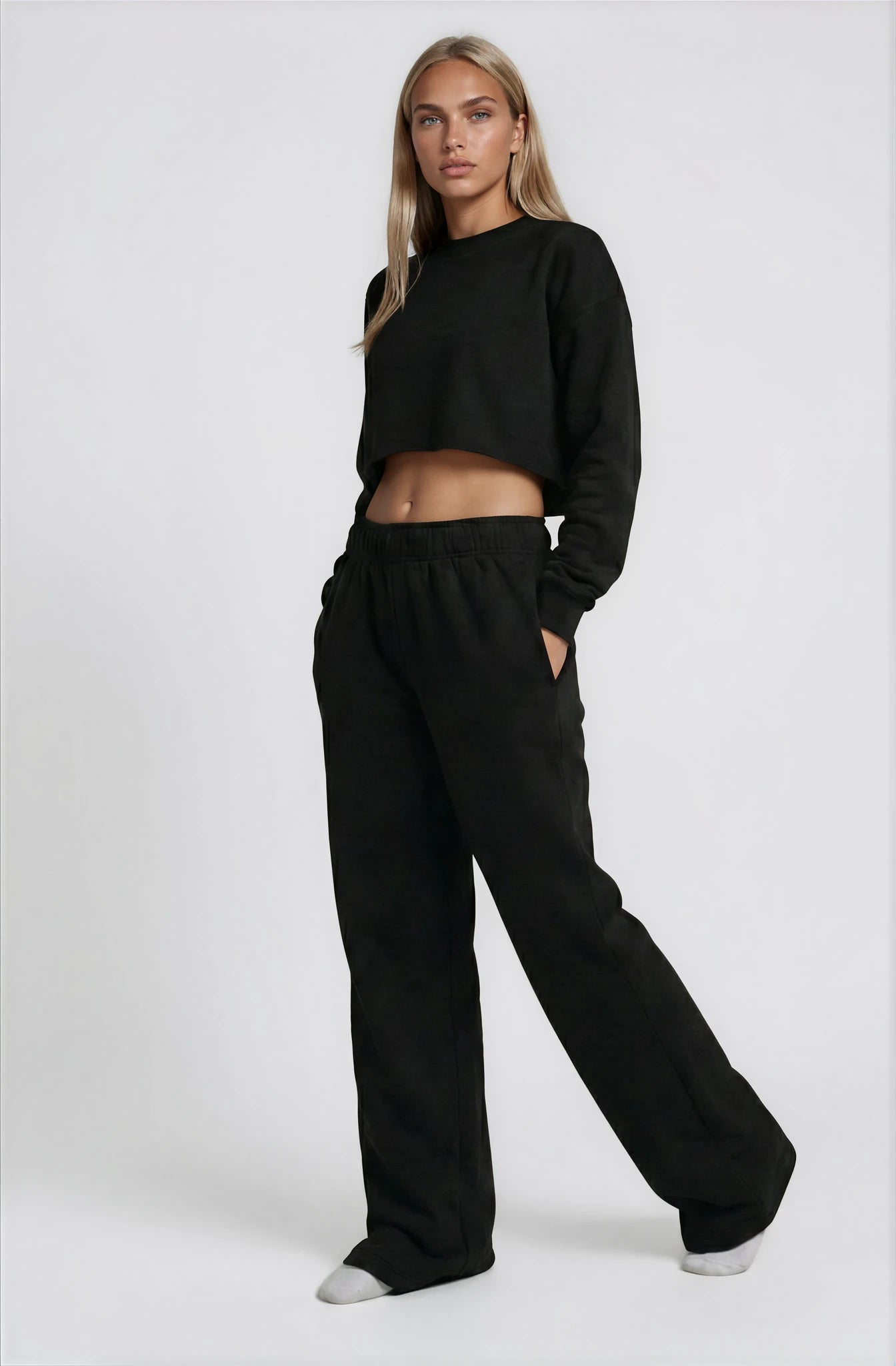 מכנס פוטר TCZ - שחור