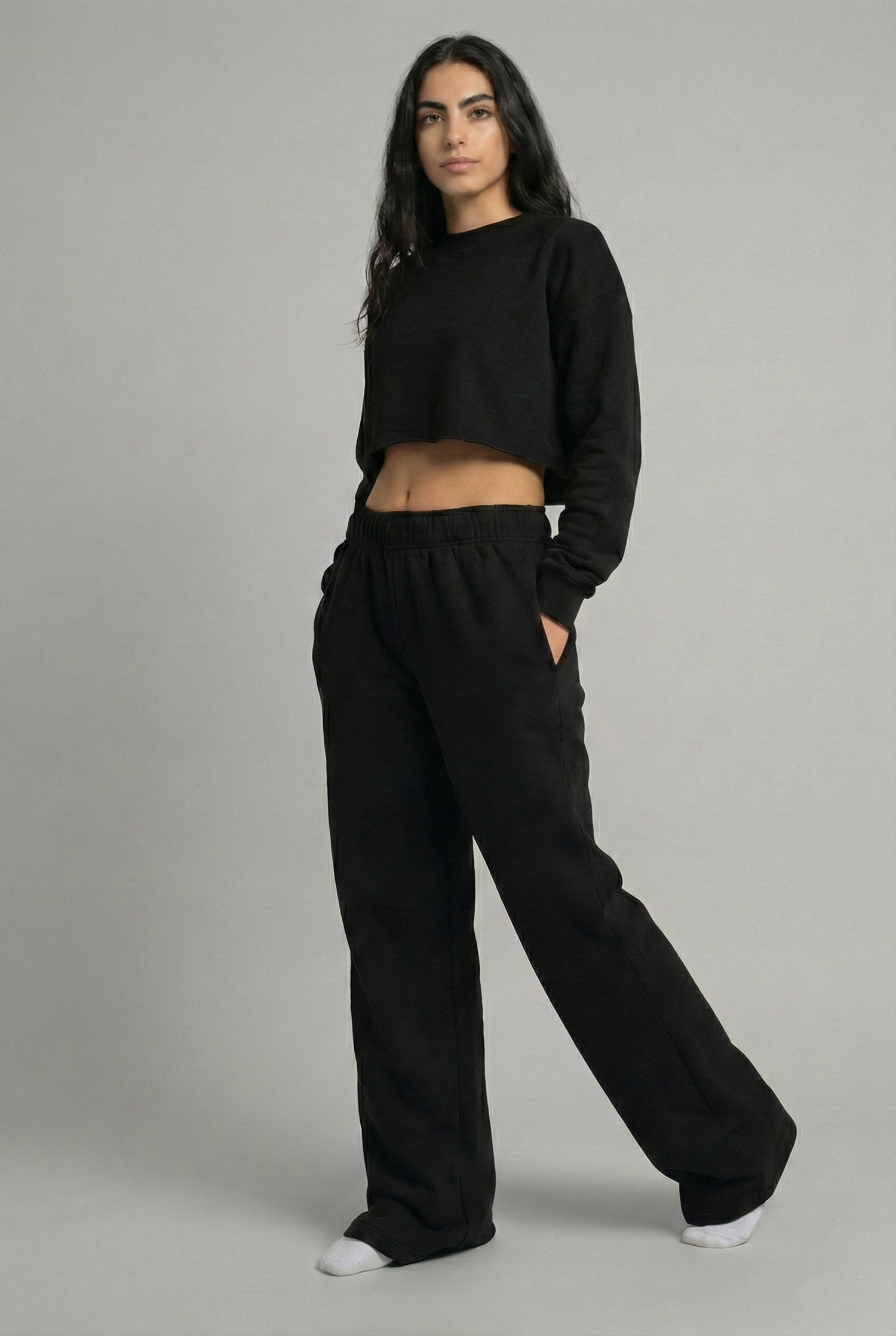 מכנס פוטר TCZ - שחור