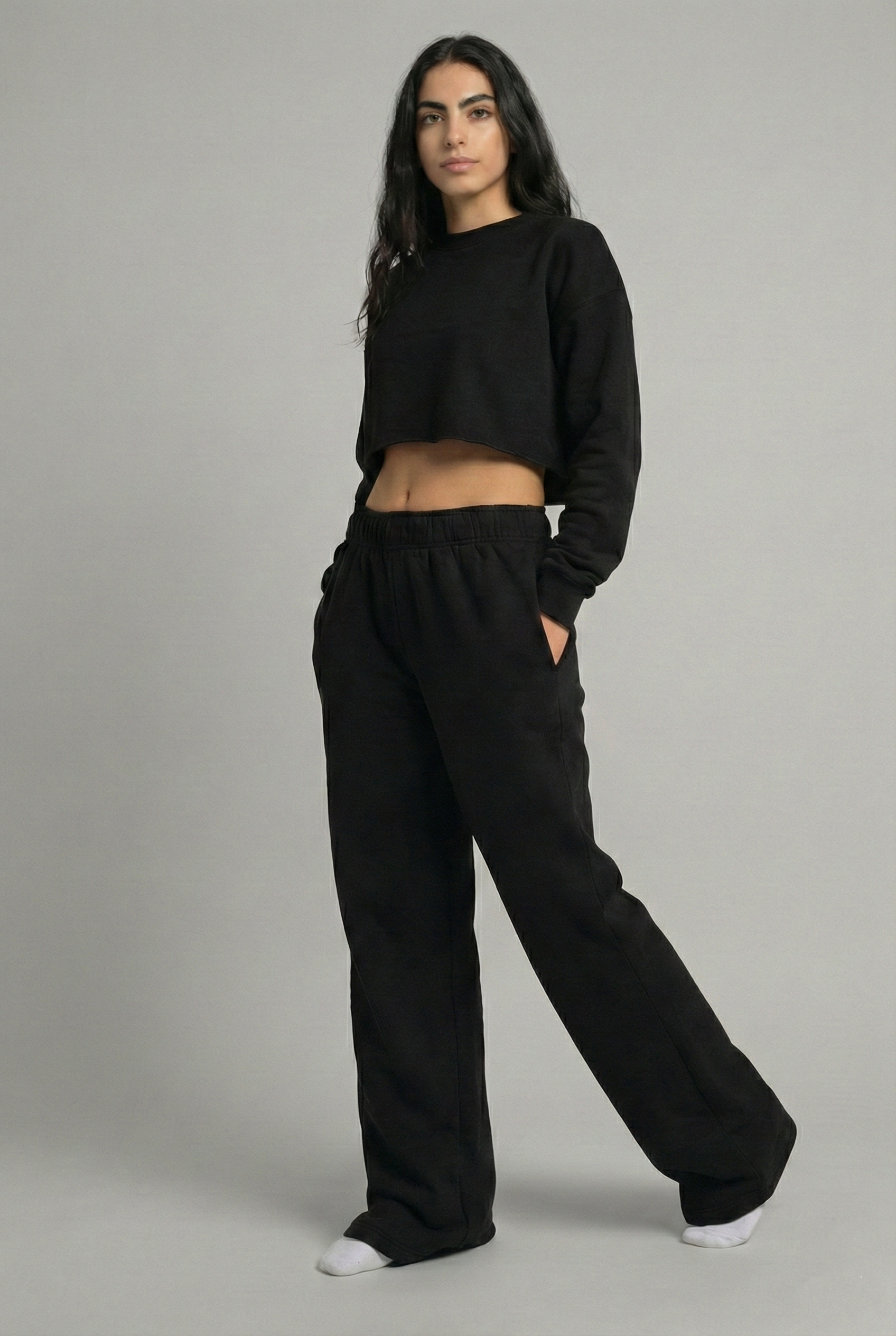 מכנס פוטר TCZ - שחור