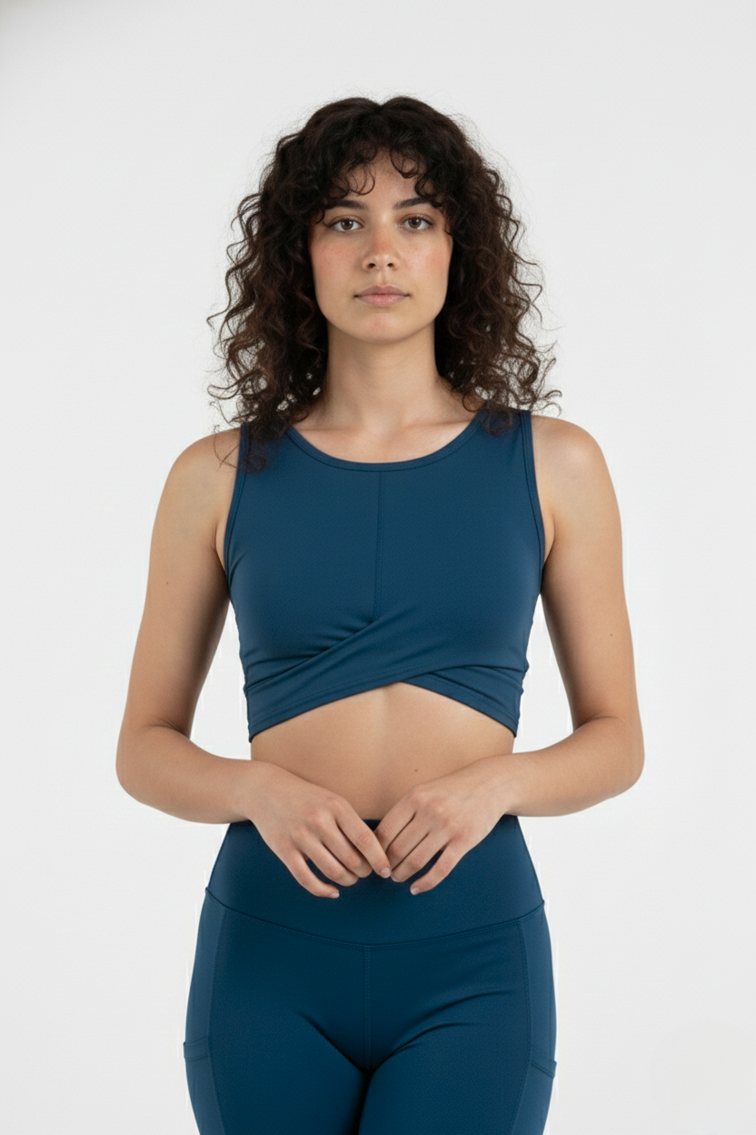 טופ NATURE - כחול