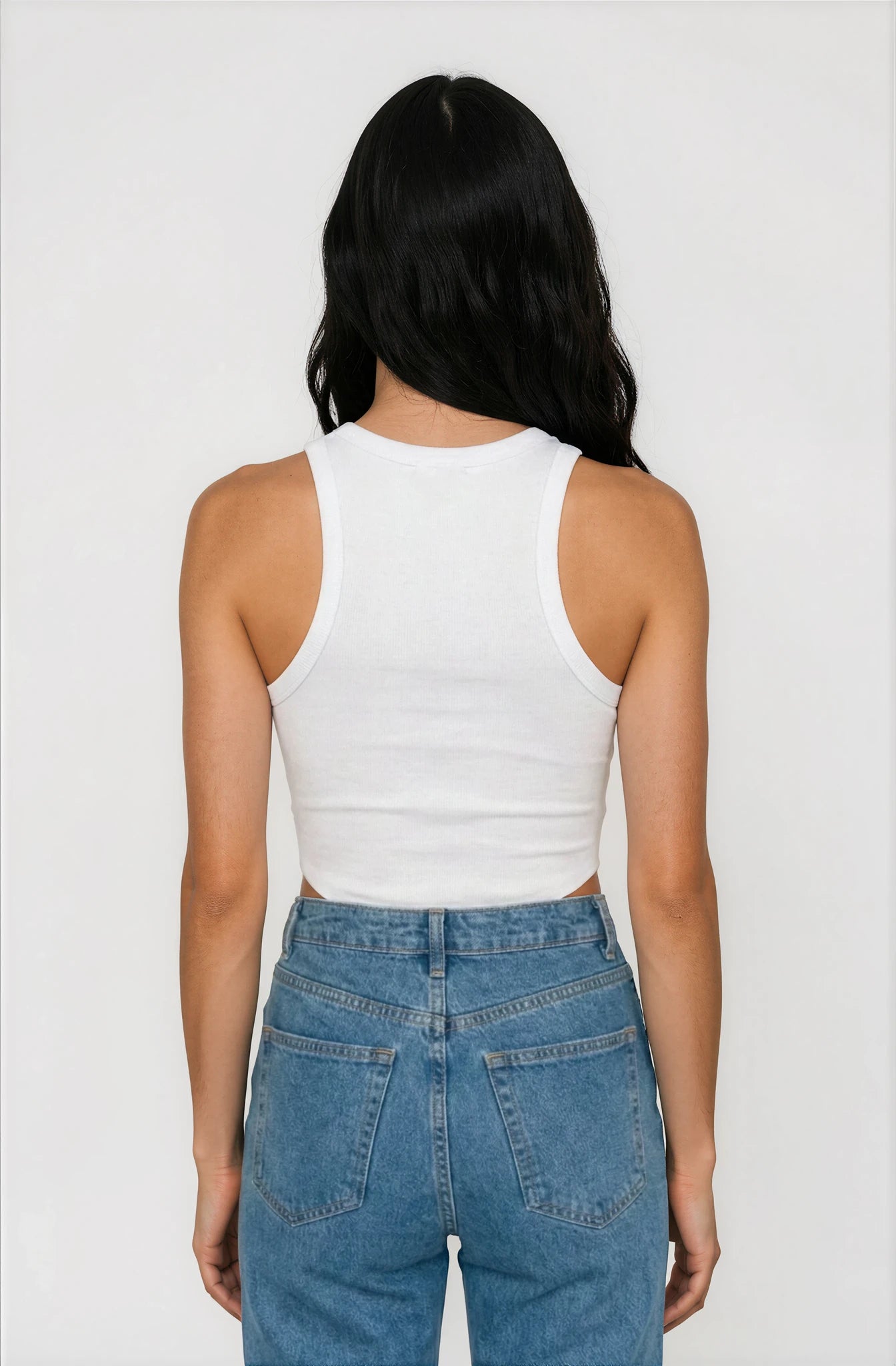 גופיית קרופ TCZ - לבן