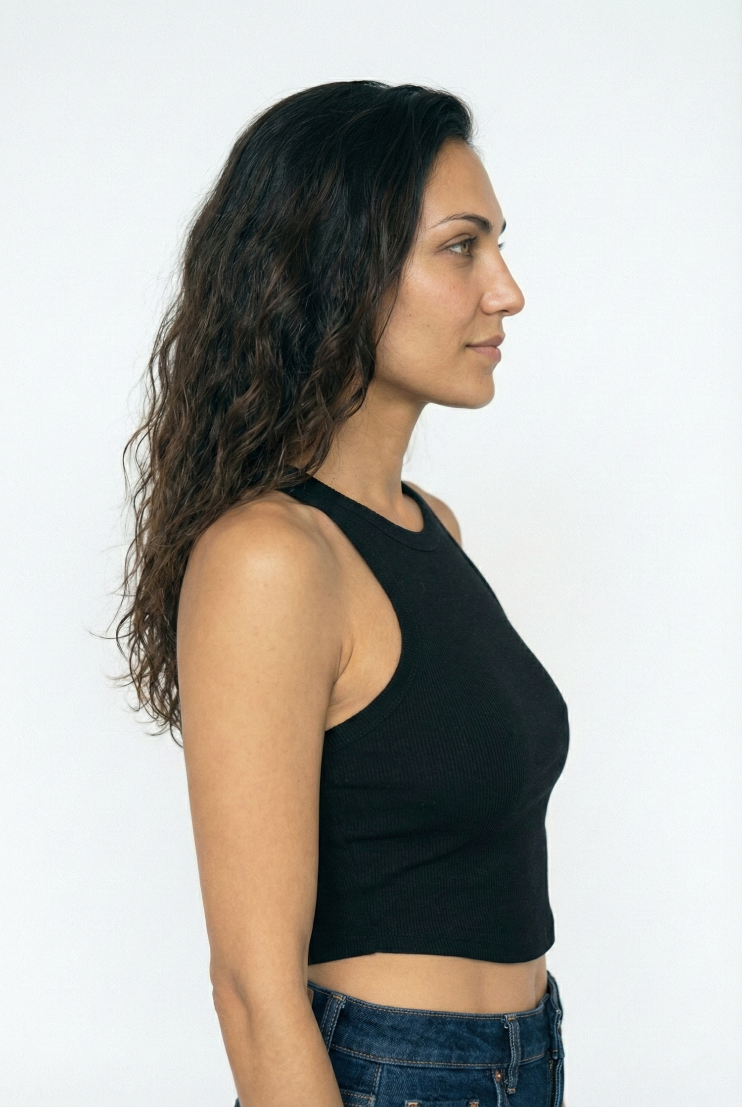 גופיית קרופ TCZ - שחור