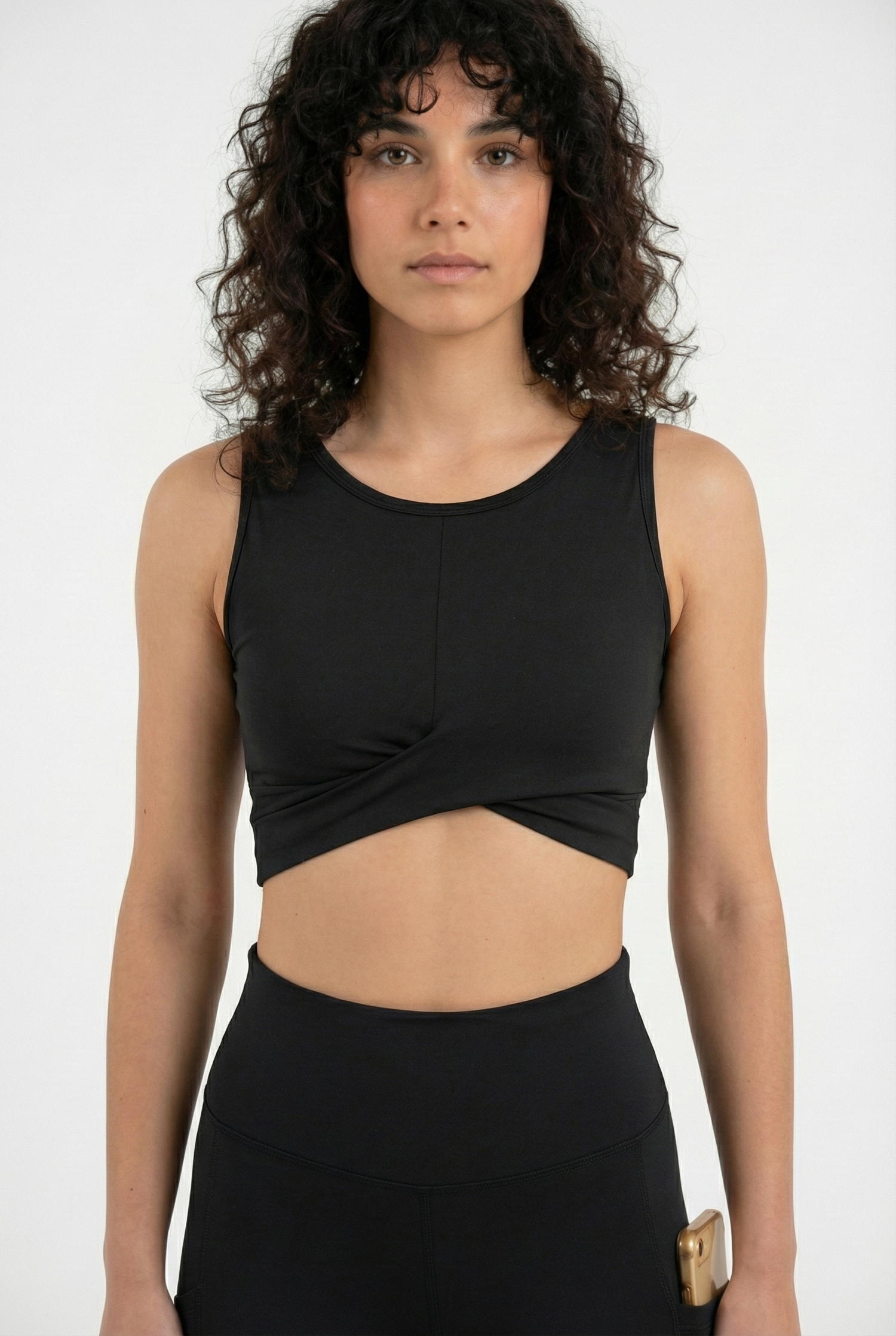 טופ NATURE - שחור