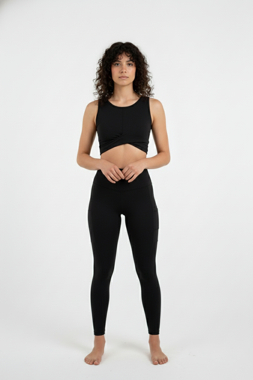 טייץ NATURE - שחור