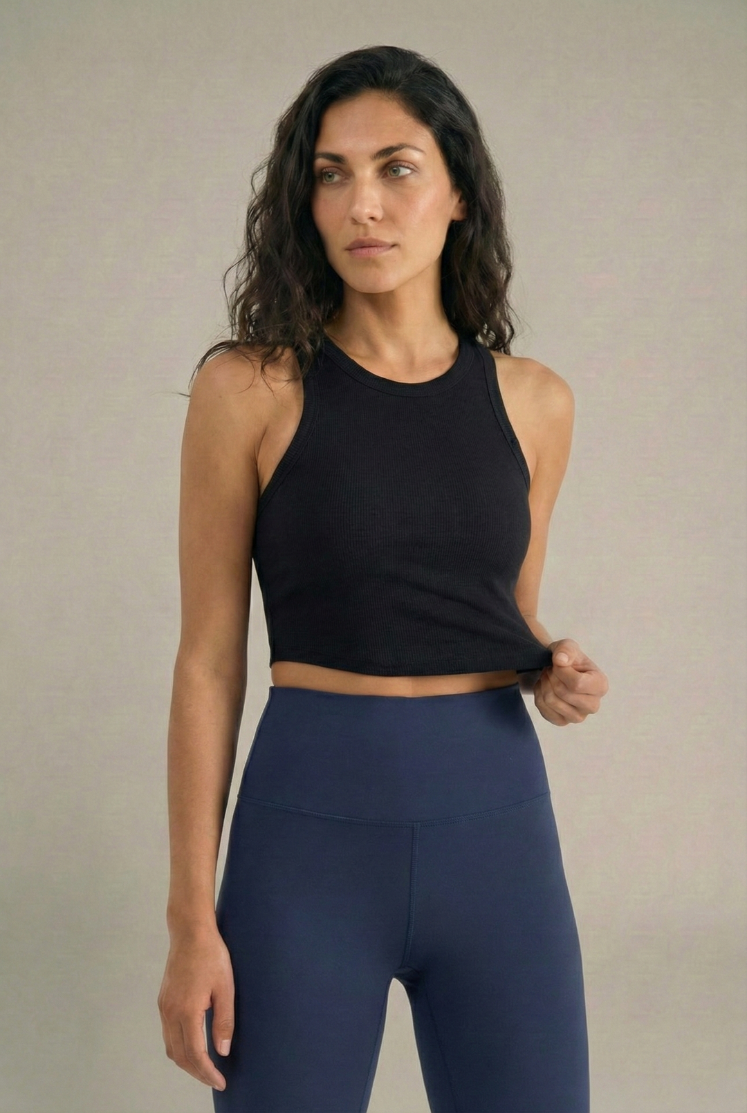 גופיית קרופ TCZ - שחור